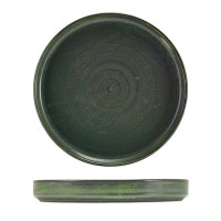 Aqua Green Terra Porcelain Presentation Plate